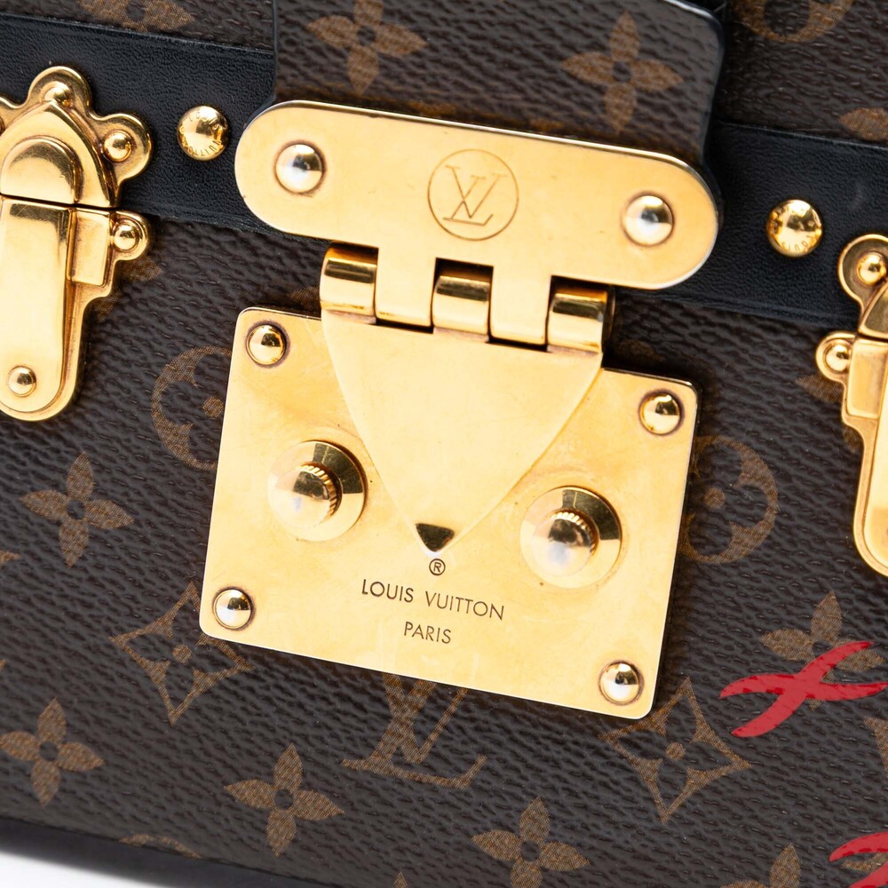 Pre-Loved Louis Vuitton Monogram Petite Malle - Picture 5 of 6